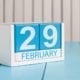 February 29 leap day