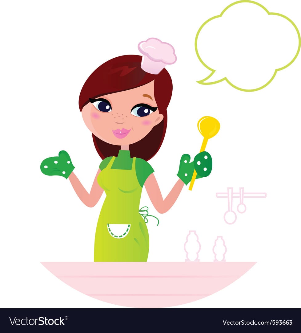 cooking woman vector 593663