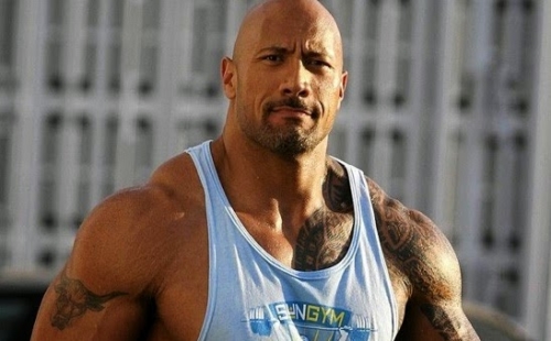 Dwayne Johnson Being Cool