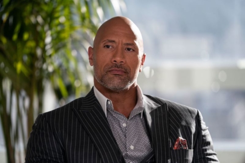 Dwayne Johnson in Professional Look